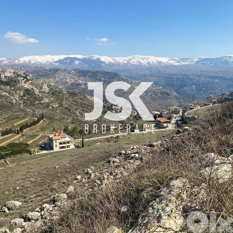 L17278 - Land For Sale in Bhamdoun With A Nice View 0