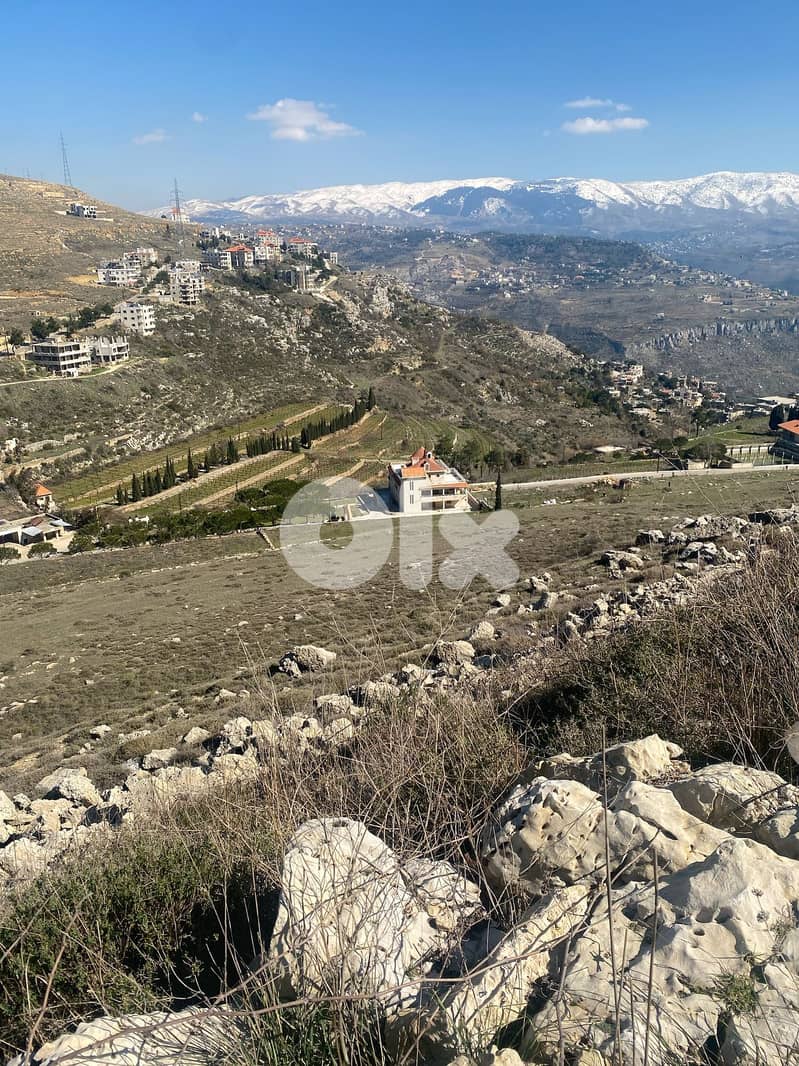 L17278 - Land For Sale in Bhamdoun With A Nice View 1