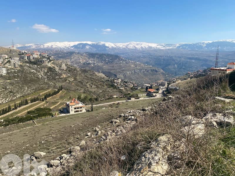 L17278 - Land For Sale in Bhamdoun With A Nice View 3