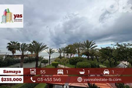 Kaslik/Samaya 55m2 | Partly Furnished Chalet | Sea View | CL |
