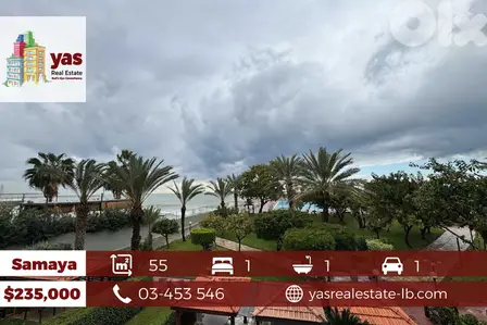 Kaslik/Samaya 55m2 | Partly Furnished Chalet | Sea View | CL |