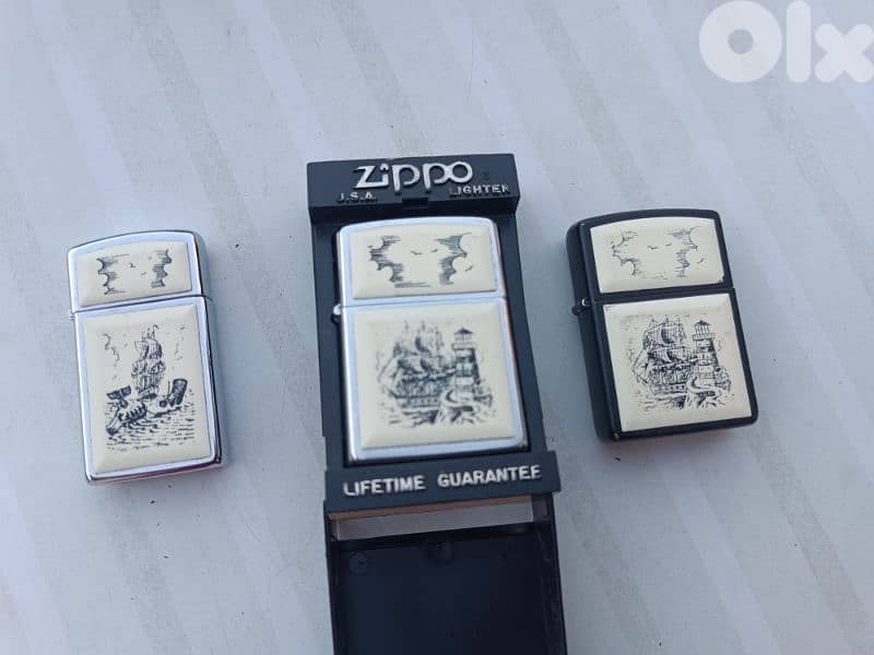 zippo ivory 0