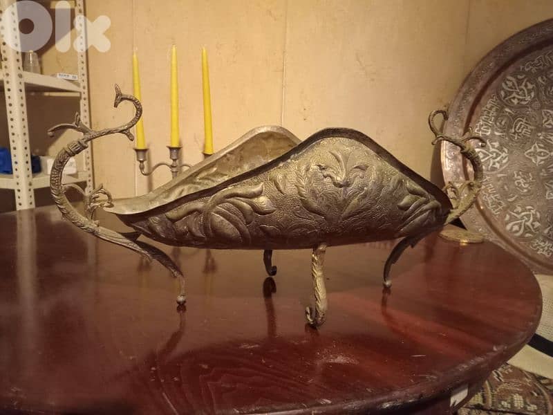 جاط نحاس دق. 70cm Brass Plate 0