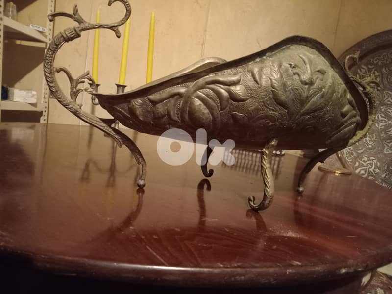 جاط نحاس دق. 70cm Brass Plate 1