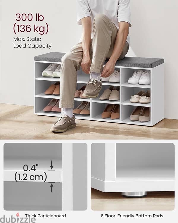 shoe bench 10