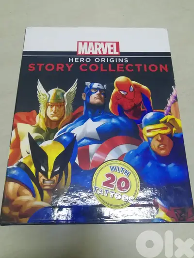 Marvel Hero Origins Story Collection 4 Hardback Books In Slip Case