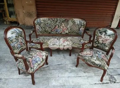 صالون مميز لويساز قماش غوبلان رائع جدا خشب زين سعر لقطة صالون مميز لويساز قماش غوبلان رائع جدا خشب زين سعر لقطة