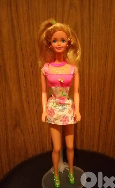 Barbie FLOWER FUN Vintage Mattel Rare As new doll Bend legs twist&turn 0