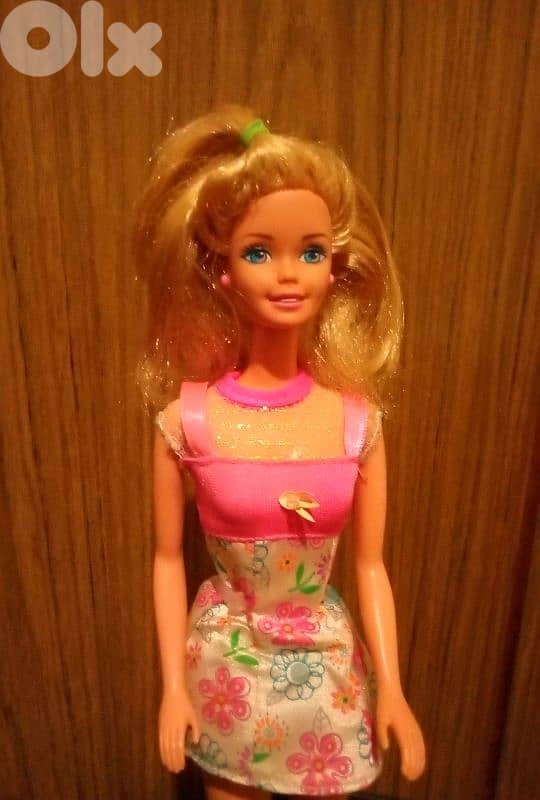 Barbie FLOWER FUN Vintage Mattel Rare As new doll Bend legs twist&turn 4