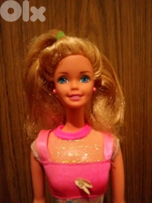 Barbie FLOWER FUN Vintage Mattel Rare As new doll Bend legs twist&turn 2