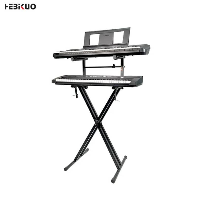 Hebikuo Q-50 Adjustable Elevated Keyboard Stand 0