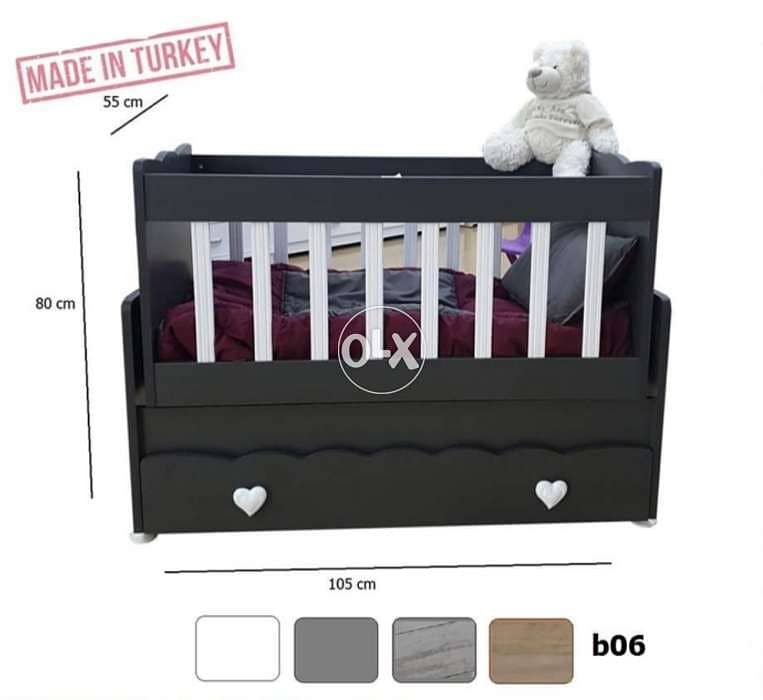 Baby Wood Bed 2