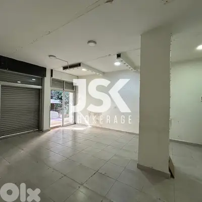 L17406 - Shop With Terrace For Rent In Koraytem, Ras Beirut