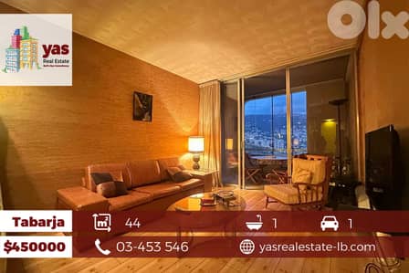 Tabarja 44m2 | Decorated Chalet | Sea View | Prime Location | RA/IV