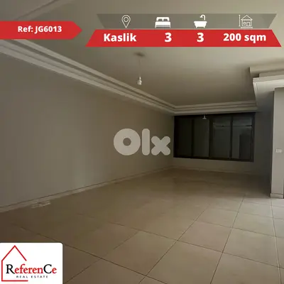 Apartment for sale in Kaslik شقة للبيع في الكسليك