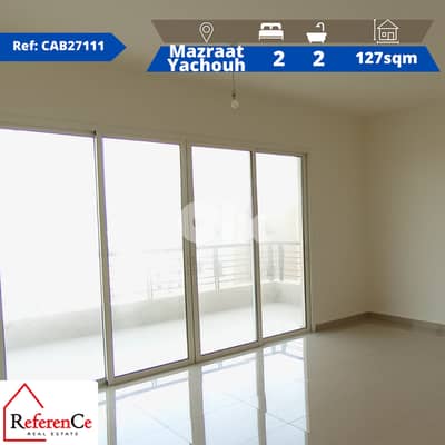 Apartment in MAzraat yachouh for rent شقة للإيجار في مزرعة يشوع