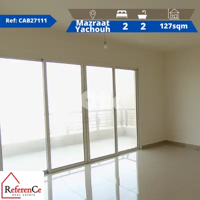 Apartment in MAzraat yachouh for rent شقة للإيجار في مزرعة يشوع