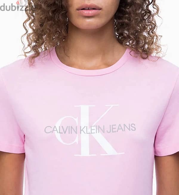 CK women clothing "CALVIN KLEIN" pink / white color 3