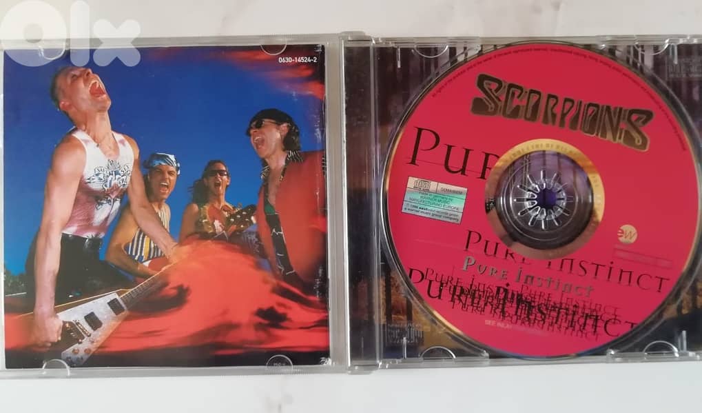 scorpions "pure instinct" CD 1
