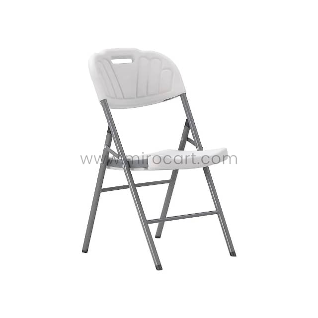 Heavy-Duty Foldable Dining Chair – 200kg, Steel Legs, Stackable 0