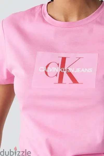 CK women clothing "CALVIN KLEIN" pink / white color