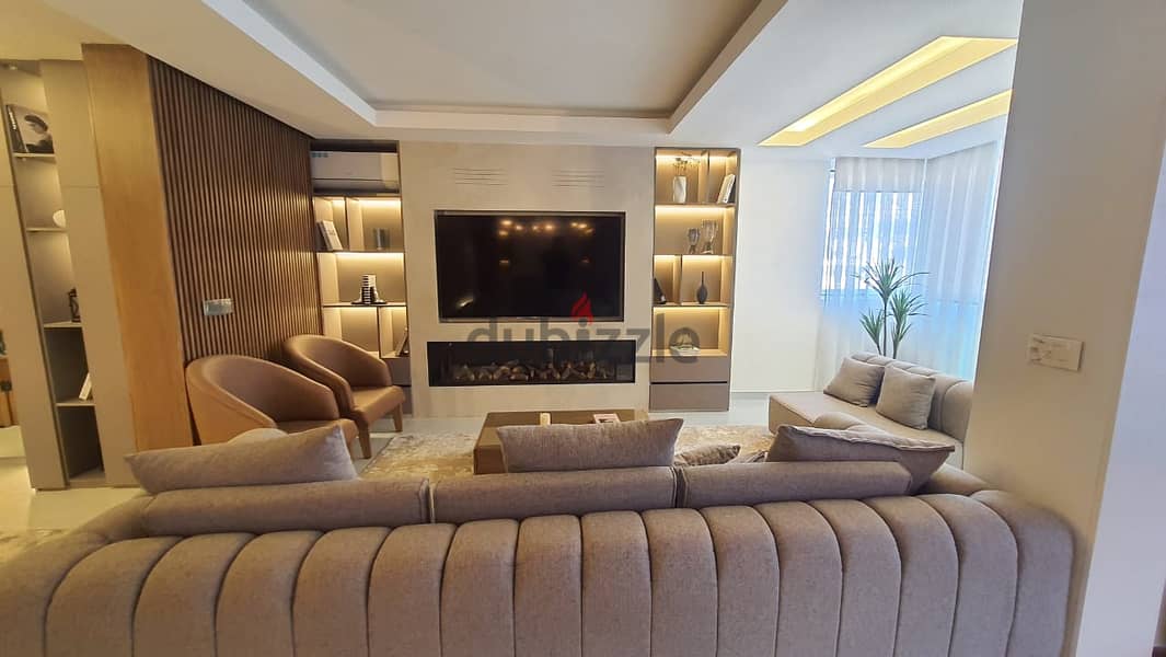 luxurious furnished apartment for rent in Ras El Nabehشقة للإيجار 0