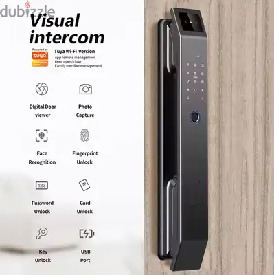Tuya Smart Digital Door Lock 3D Face D-210 Recognition
