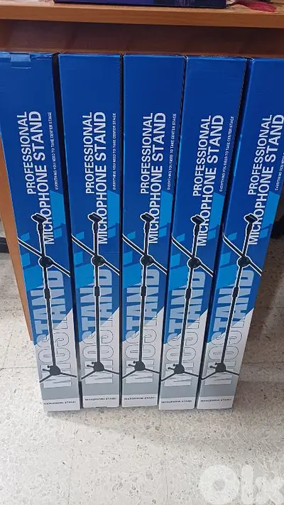 stand microphone tripod new in box