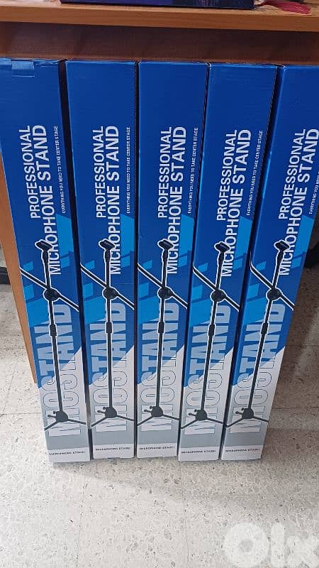 stand microphone tripod new in box 0