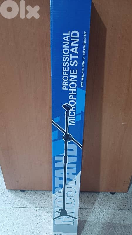 stand microphone tripod new in box 1