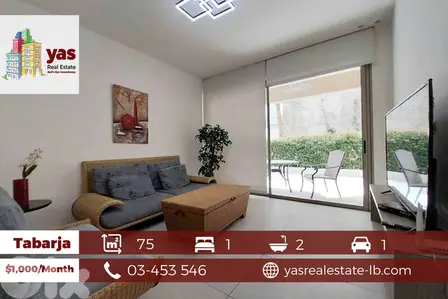 Tabarja 75m2 | Rent | Furnished Chalet | View | Gated Community | IV