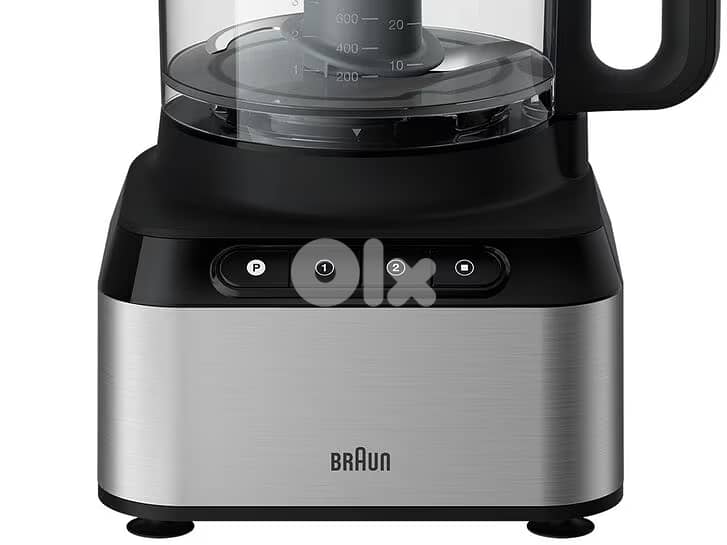 Braun Multi 800W Food processor, FP3235SI - Black/Clear 0