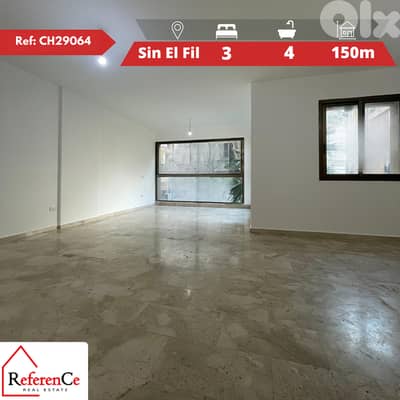 Apartment for sale in Sin El Fil شقة للبيع في سن الفيل