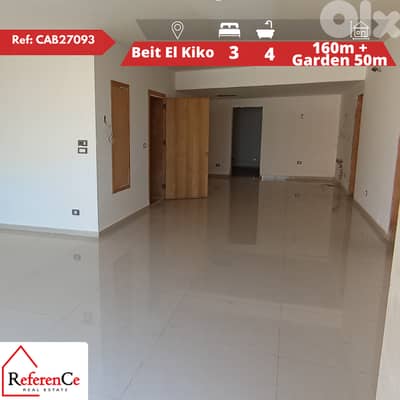 Apartment with terrace in Beit El Kiko شقة مع تراس في بيت الكيكو