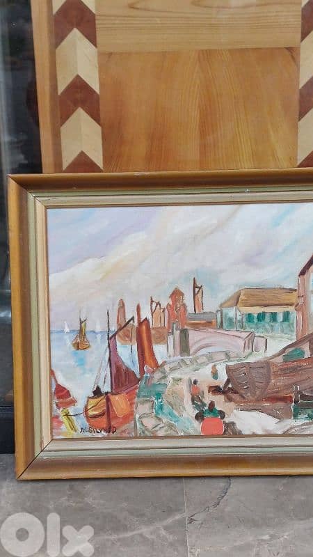 لوحة رسم زيتي 2