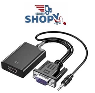VGA to HDMI Converter Adapter 0