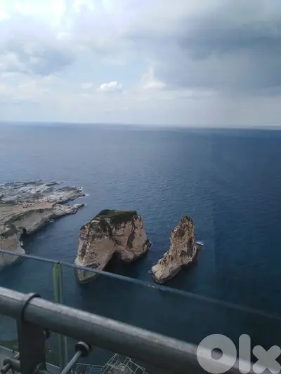 Apartment+Sea View for sale in Rawche-First Line Raw- شقة للبيع الروشة
