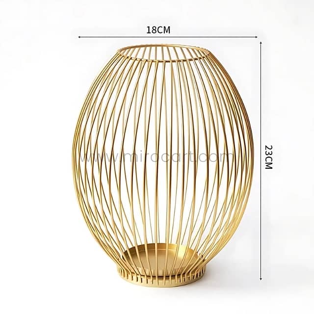 Gold Lantern Candle Holders – Geometric Frames for Magical Home Glow 10