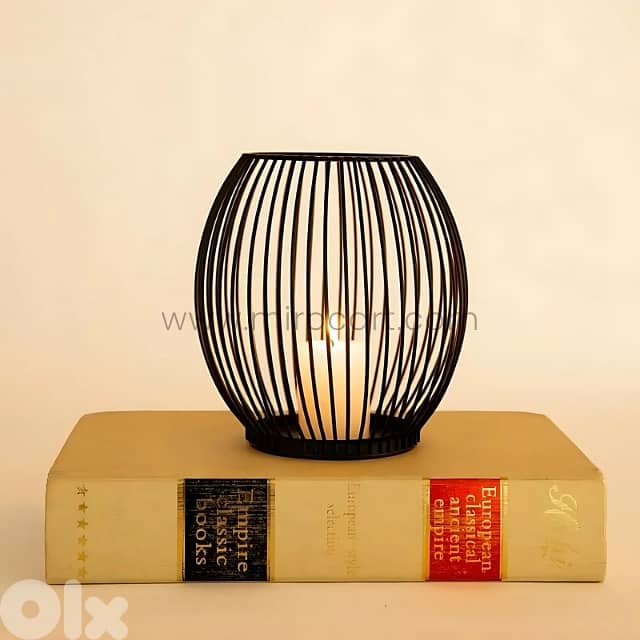 Black Lantern Candle Holders – Geometric Frames for Magical Home Glow 7
