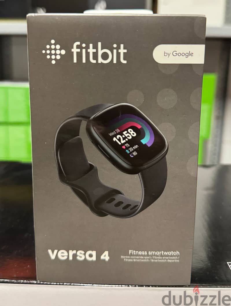 Fitbit versa 4 black 0