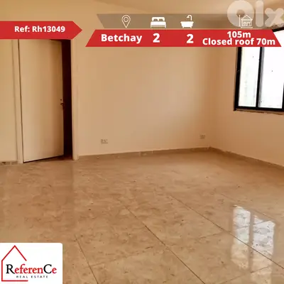 Apartment with roof in Betchay شقة + روف للبيع في بطشاي