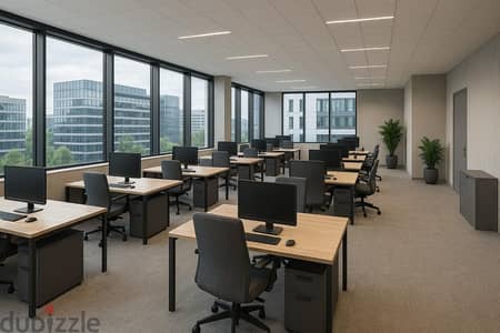 Premium 1,000 SQM Office for Rent – Sin El Fil مكتب للإيجار