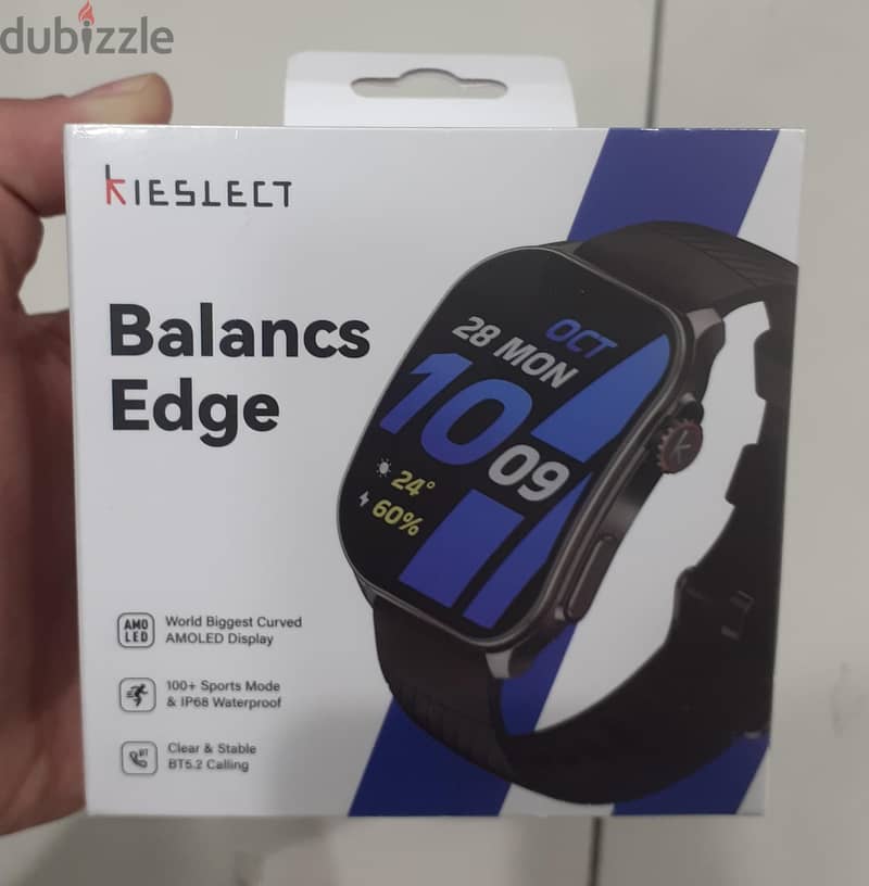 Kieslect Balancs Edge Smart Watch Black 0