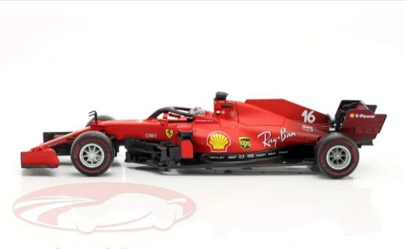 C. Leclerc Ferrari SF21 (2021) diecast car model 1;18 . 2