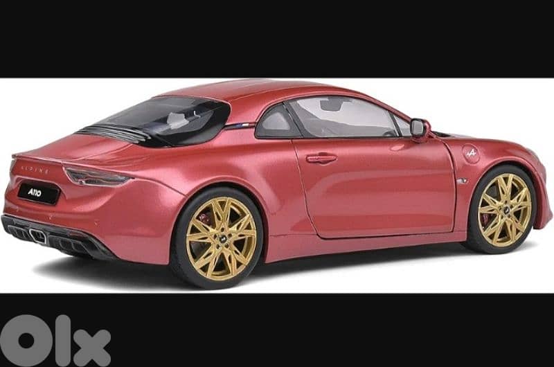 Alpine 110S (2021) diecast car model 1;18. 2