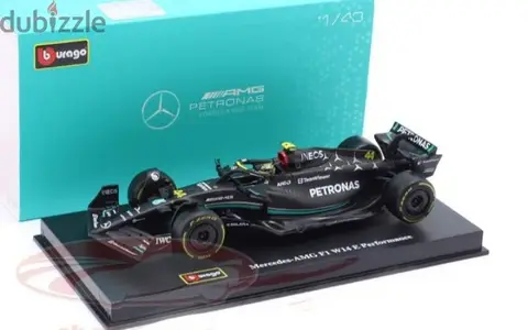 L. Hamilton Mercedes AMG  W14 (2023);diecast car model 1;43