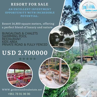 14,800 SQM Land in Rwaiset Al Balout Baabda Overlooking the Mountains