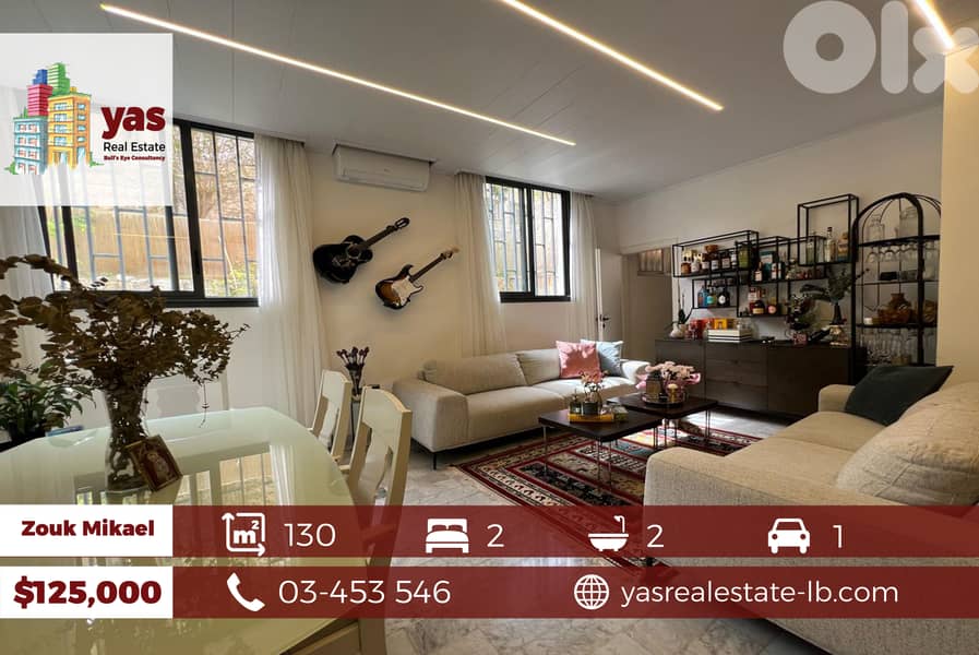 Zouk Mikael 130m2 | Terrace/Garden | Mint Condition | Luxury | EH | 0