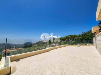 A Home with a View! Fully Furnished Duplex for sale in Baabdat