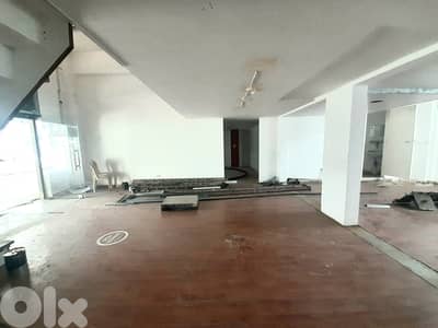 250 SQM A Very Prime Location Mezzanine Shop in Bikfaya , Metn
